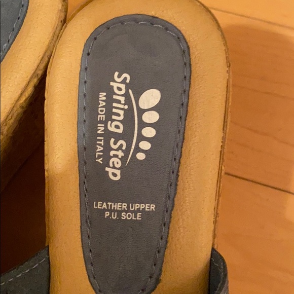 Ladies blue wedges size 41(10US) - Picture 2 of 5